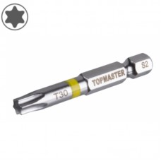 TOPMASTER Set 2 biti Torx T30, prindere hexagonala.. TOPMASTER Set 2 biti Torx T30, prindere hexagonala..